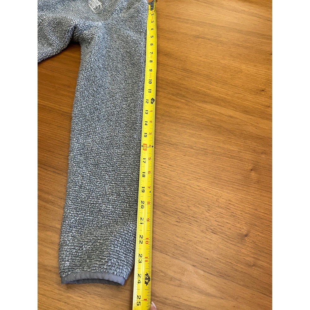 The North Face Osito Fleece Jacket Womens S Gray Full Zip Plush High Pile - Picture 6 of 8